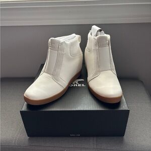 Sorel Women's White High-Top Sneakers